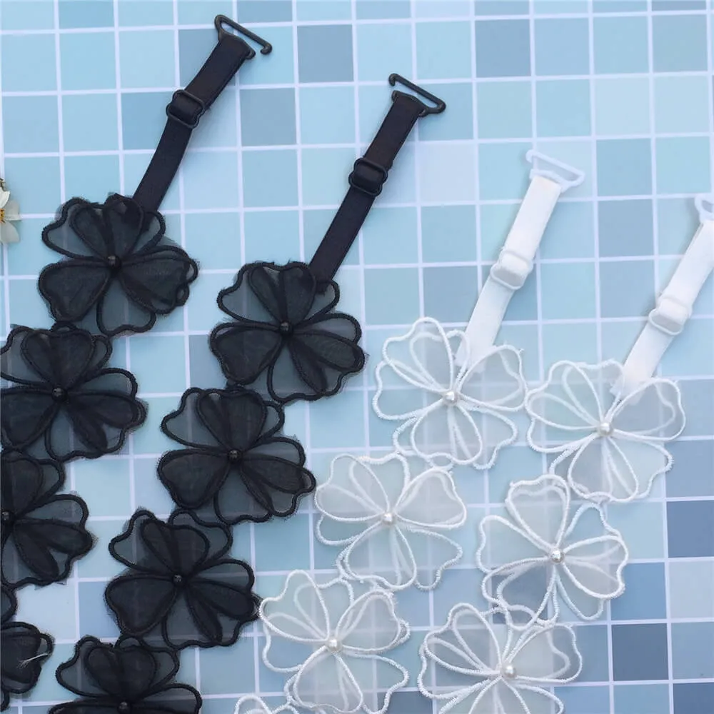 Lace Flower Bra Strap