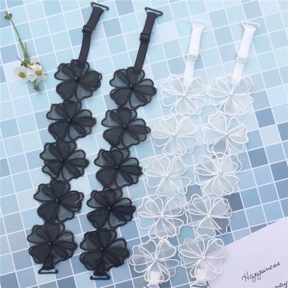 Lace Flower Bra Strap