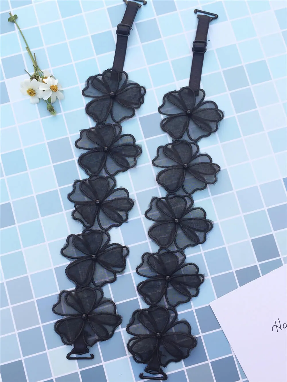 Lace Flower Bra Strap