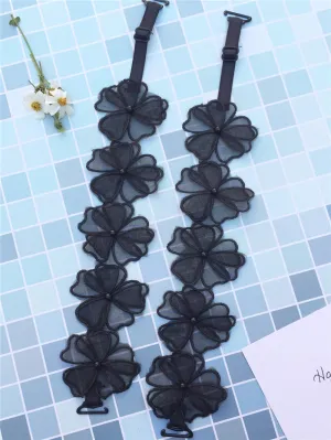 Lace Flower Bra Strap