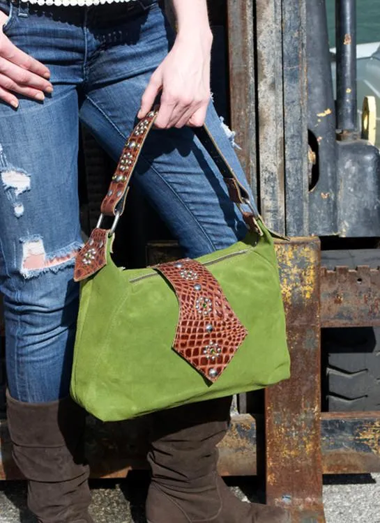 Leather Western Embossed Purse