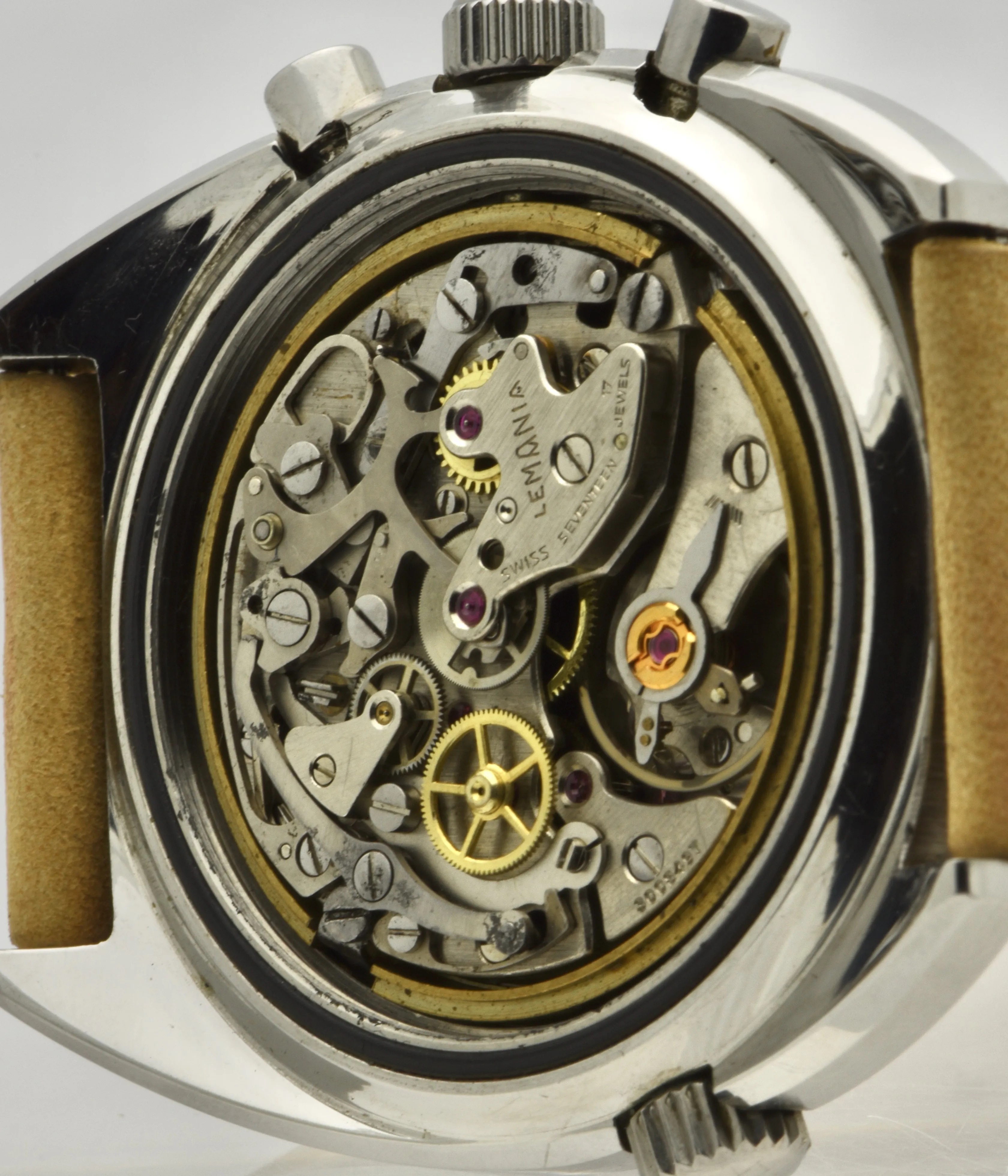 Lemania Chronograph in Stainless Steel, Ref. 9658