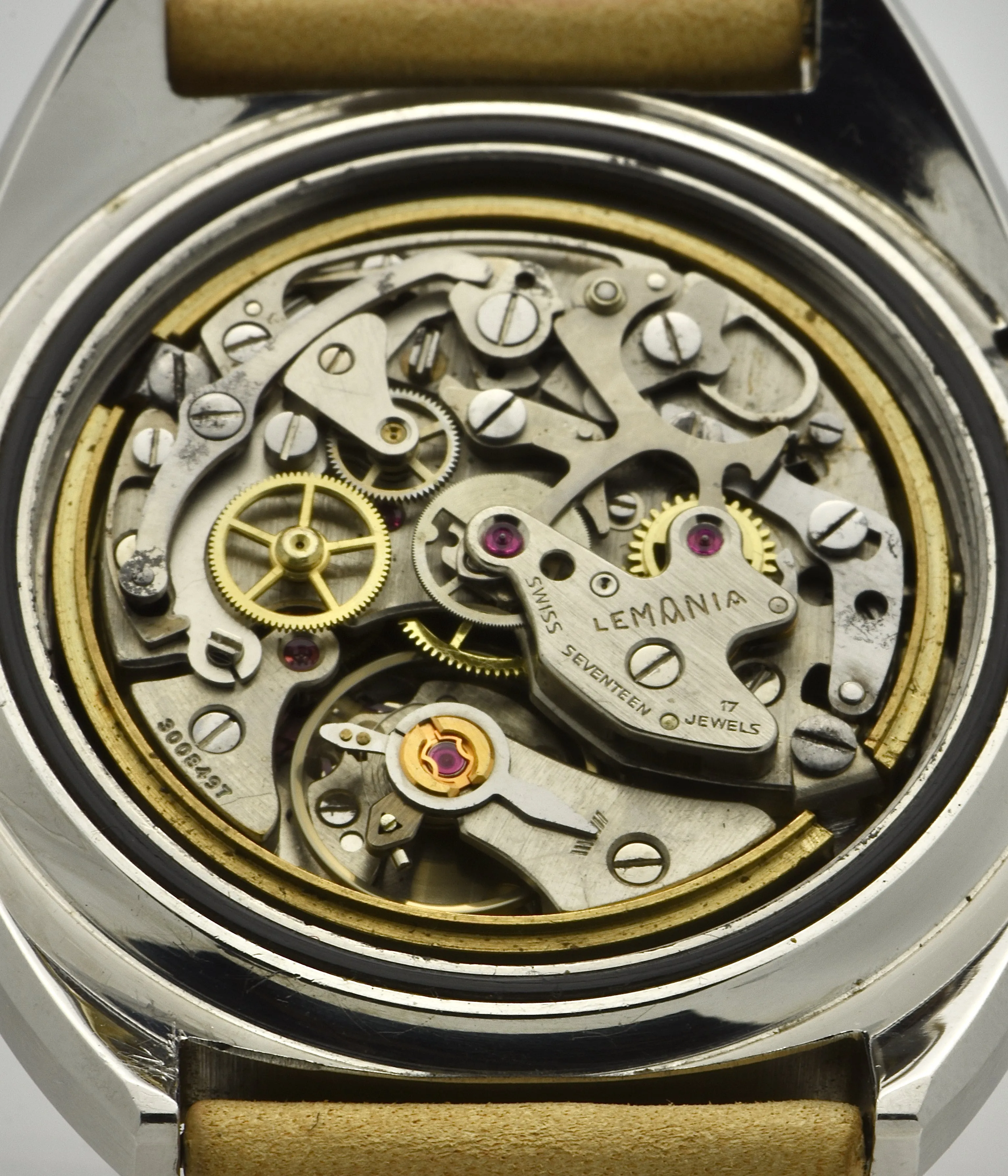 Lemania Chronograph in Stainless Steel, Ref. 9658
