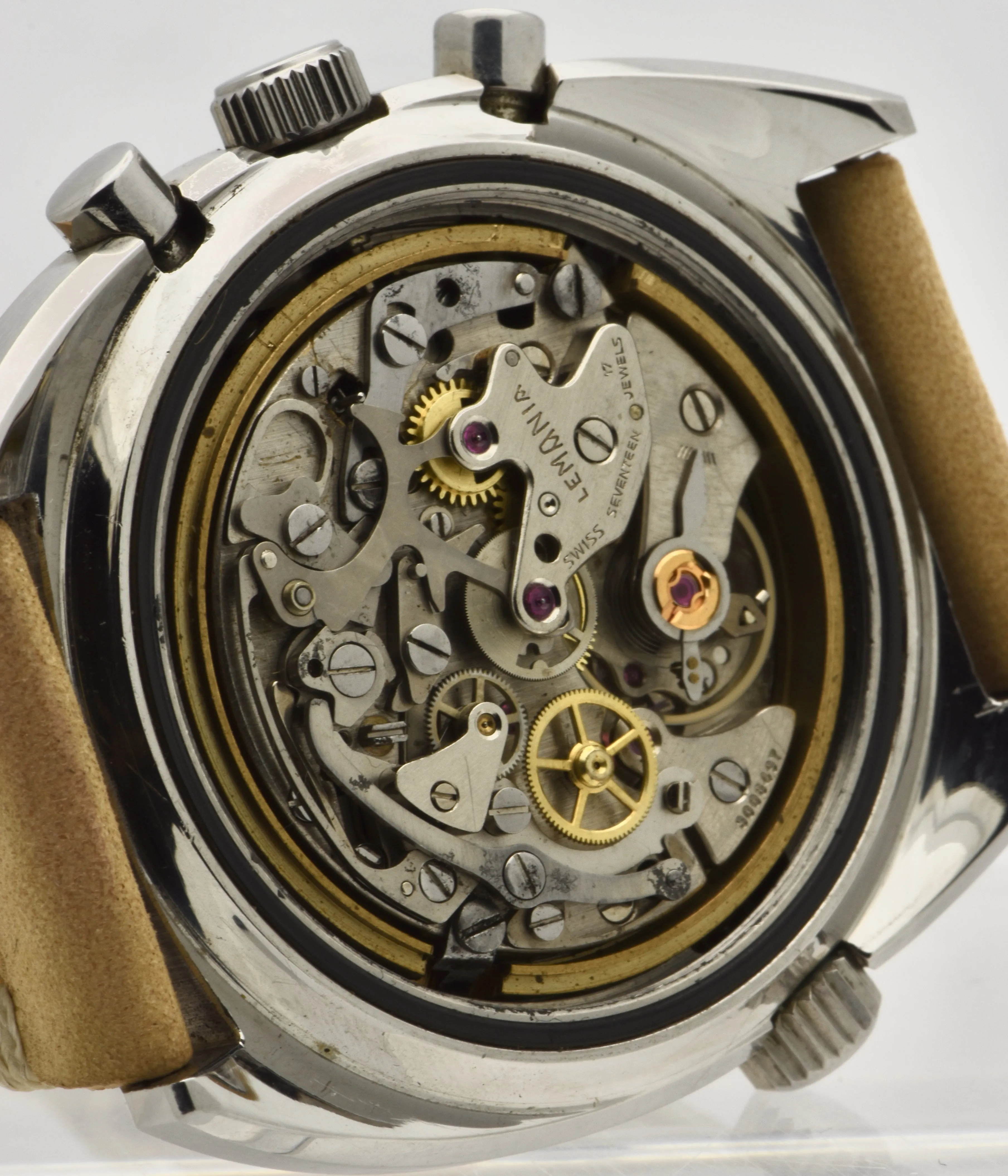 Lemania Chronograph in Stainless Steel, Ref. 9658