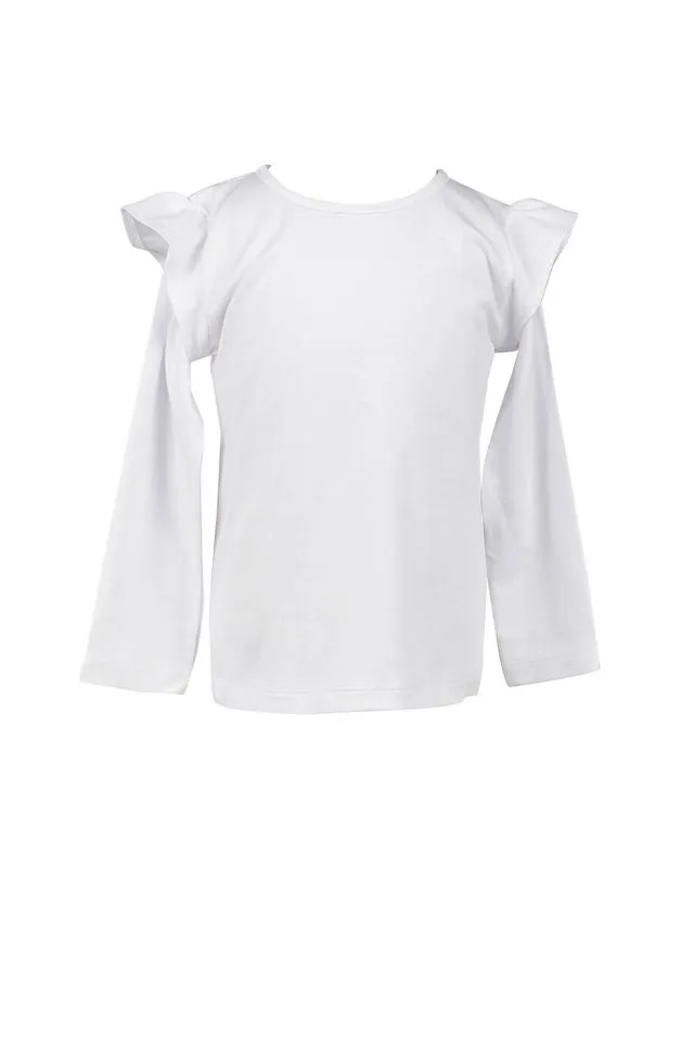 Long-Sleeve Flutter Shirt