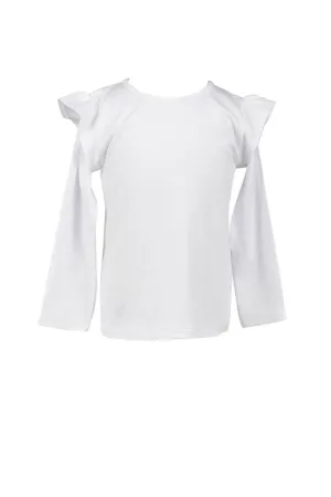 Long-Sleeve Flutter Shirt