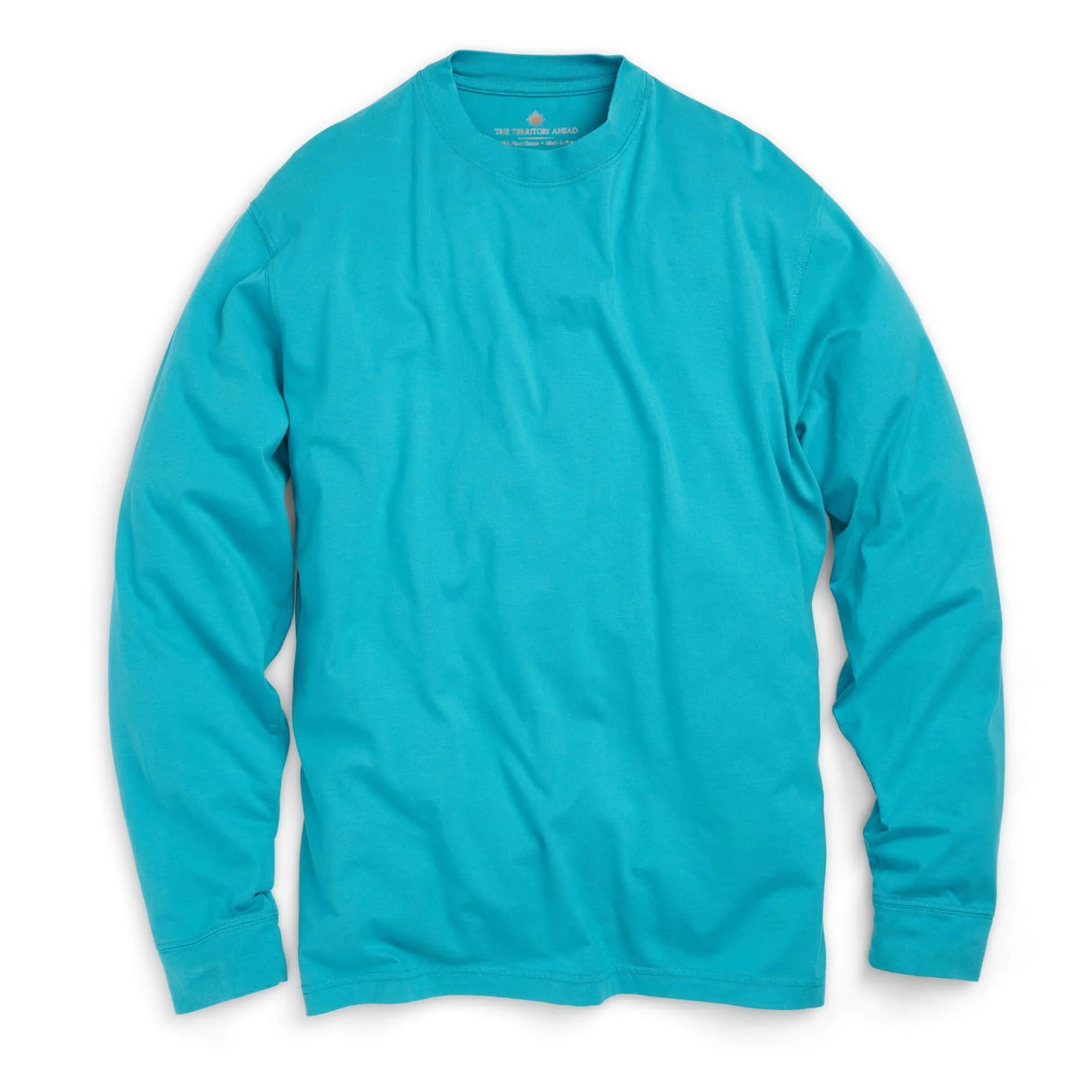 Long Sleeve Peruvian Pima Crew