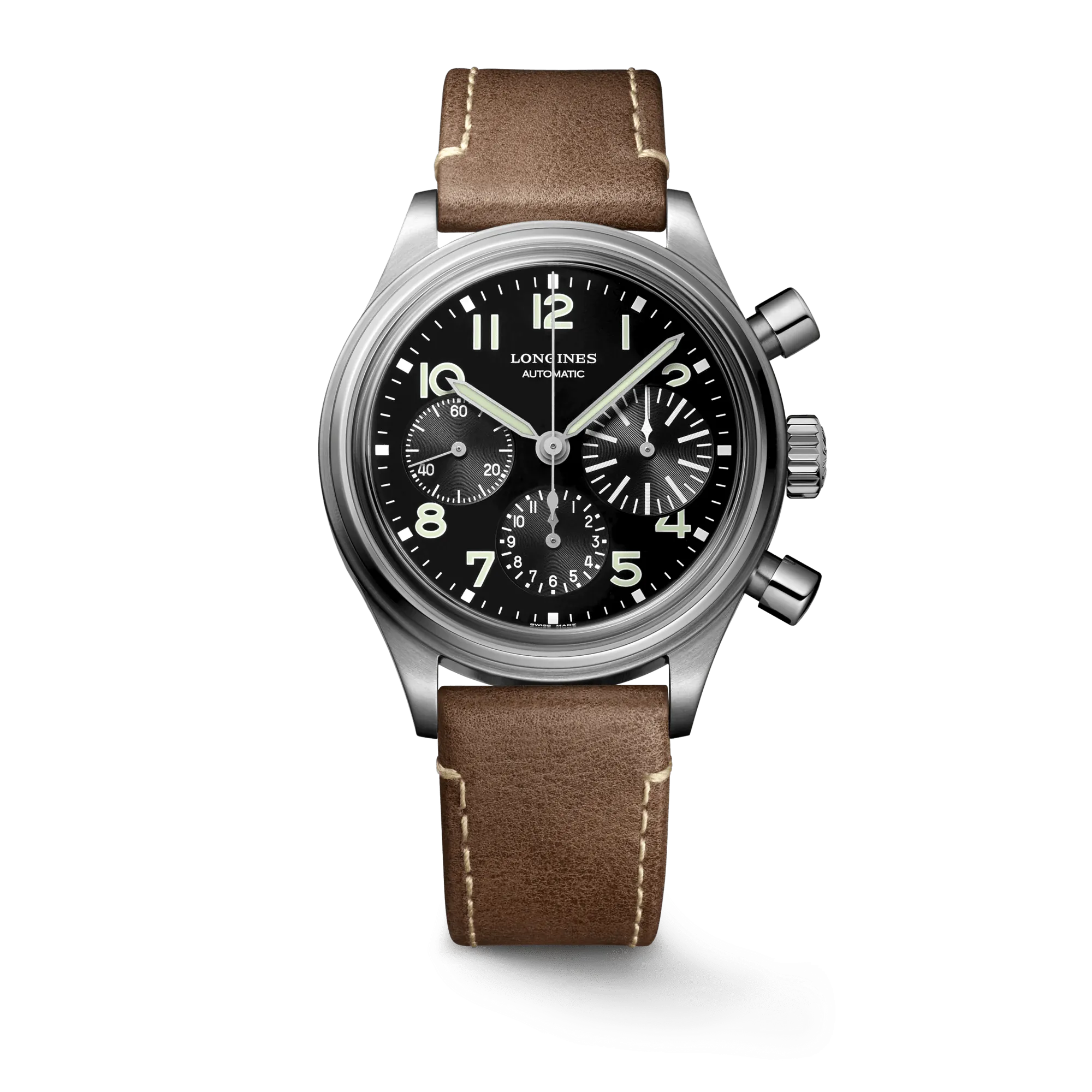 Longines Avigation BigEye 41mm Black Dial Men's Watch L28164532