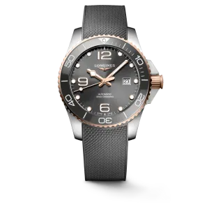 Longines HydroConquest 43mm Rose Gold-Grey Men's Watch L37823789