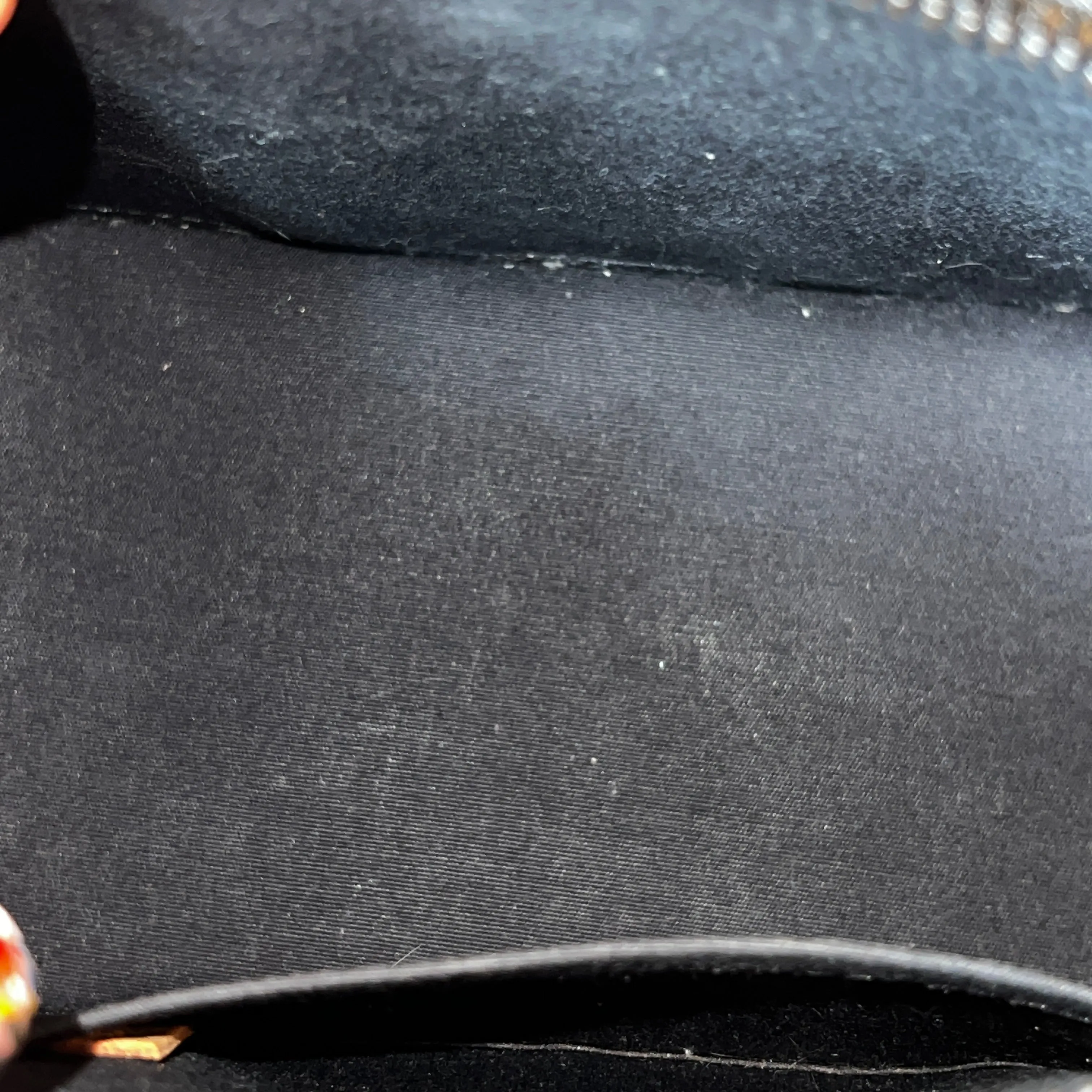 LOUIS VUITTON Noir Magnetique Vernis Alma BB Handbag