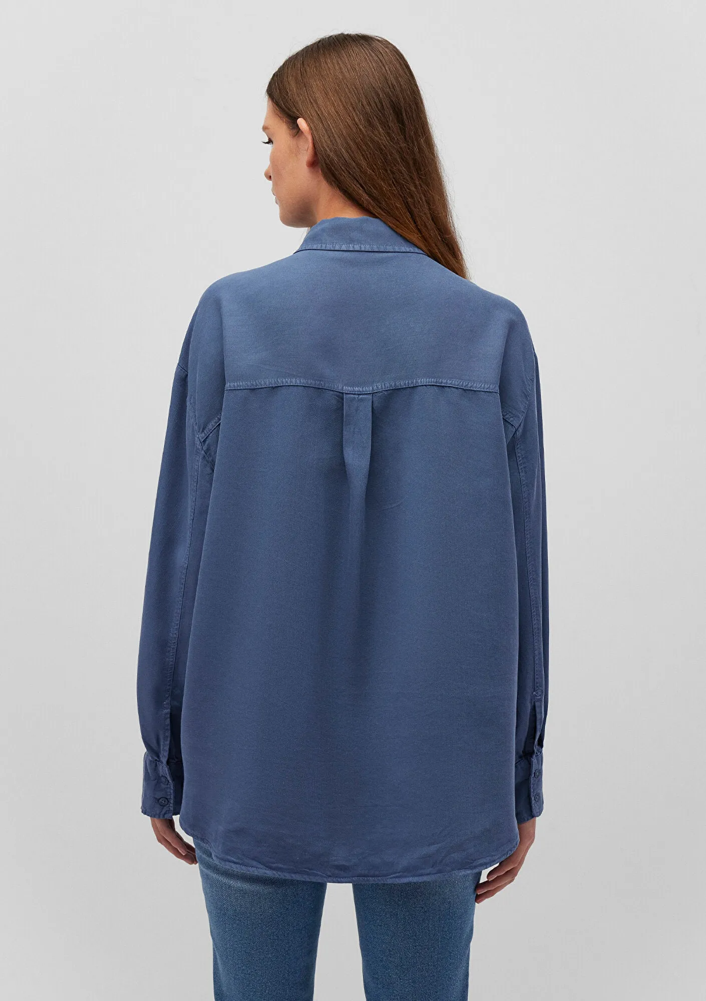 Lux Touch Blue Modal Shirt