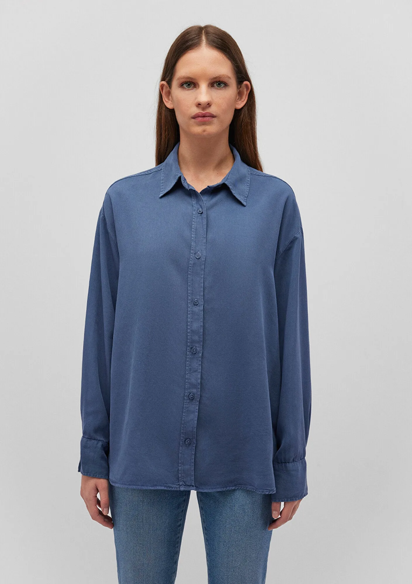Lux Touch Blue Modal Shirt