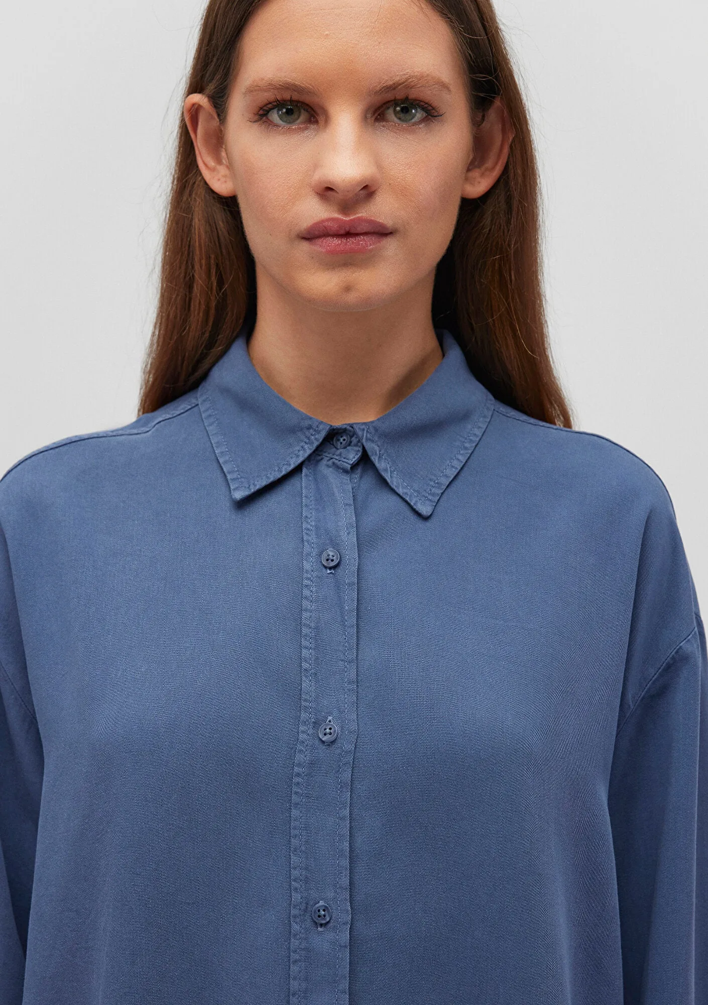 Lux Touch Blue Modal Shirt
