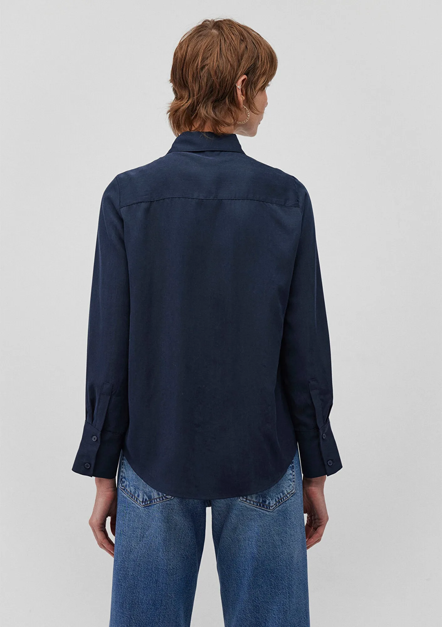 Lux Touch Navy Modal Shirt