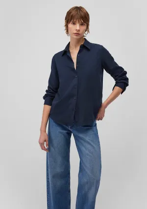 Lux Touch Navy Modal Shirt