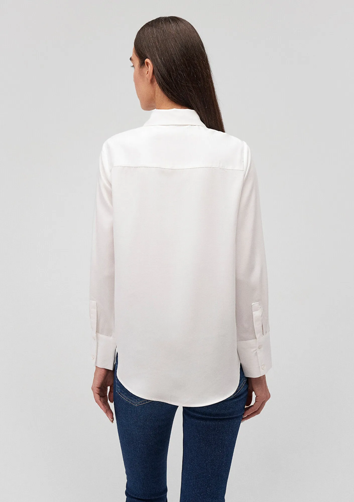 Lux Touch White Modal Shirt
