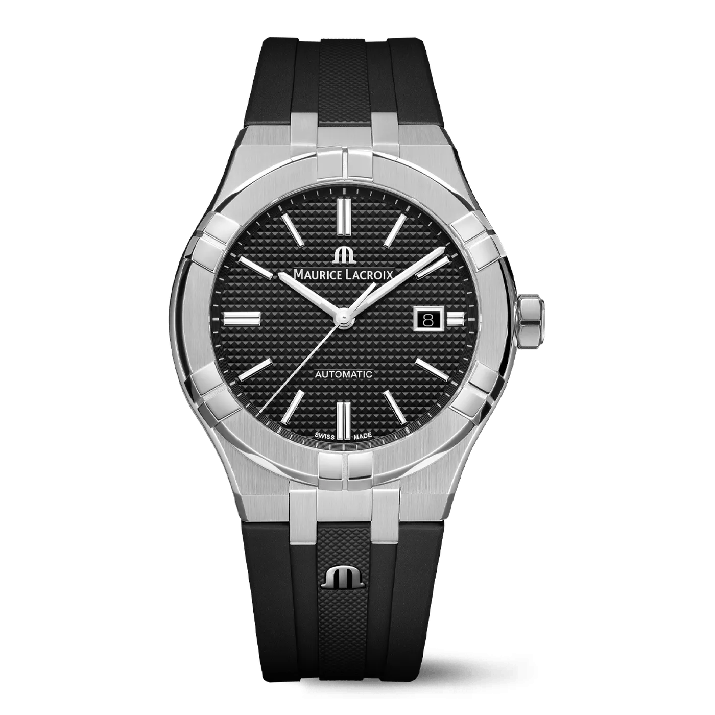 Maurice Lacroix AIKON Automatic 42mm Black Men's Watch AI6008-SS000-330-2