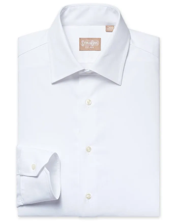 Medium Spread Mini Twill White