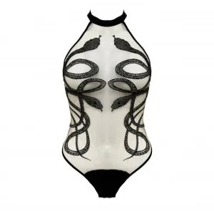 Medusa Bodysuit - Black -