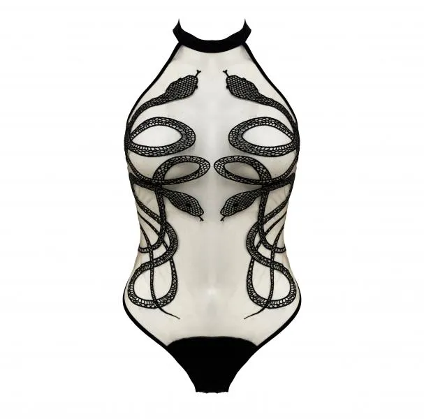 Medusa Bodysuit - Black -