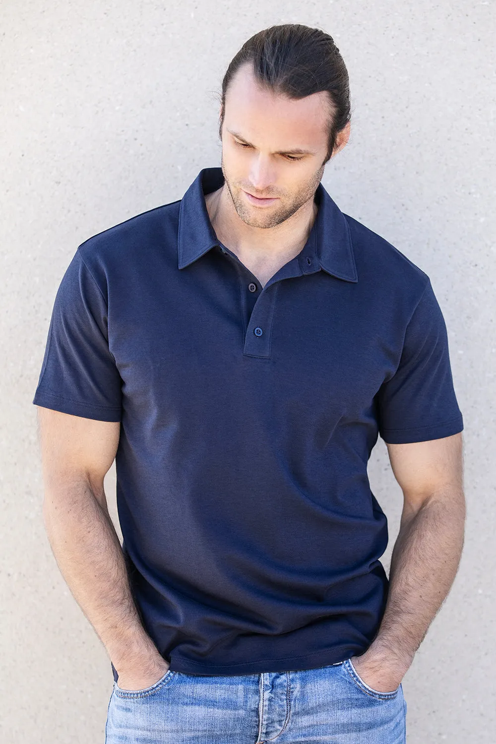 Men's 100% Organic Cotton Polo Shirt