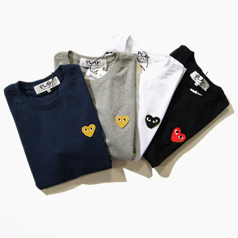 Men's Casual Heart Tees