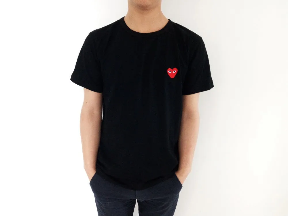 Men's Casual Heart Tees