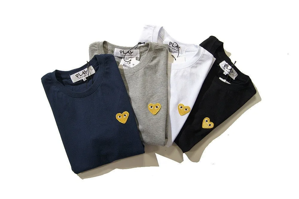 Men's Casual Heart Tees