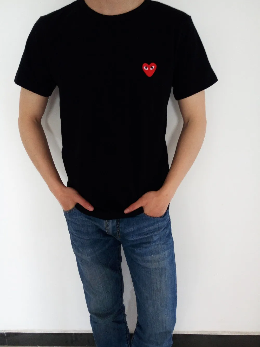 Men's Casual Heart Tees