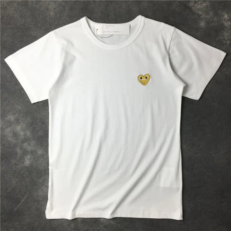 Men's Casual Heart Tees