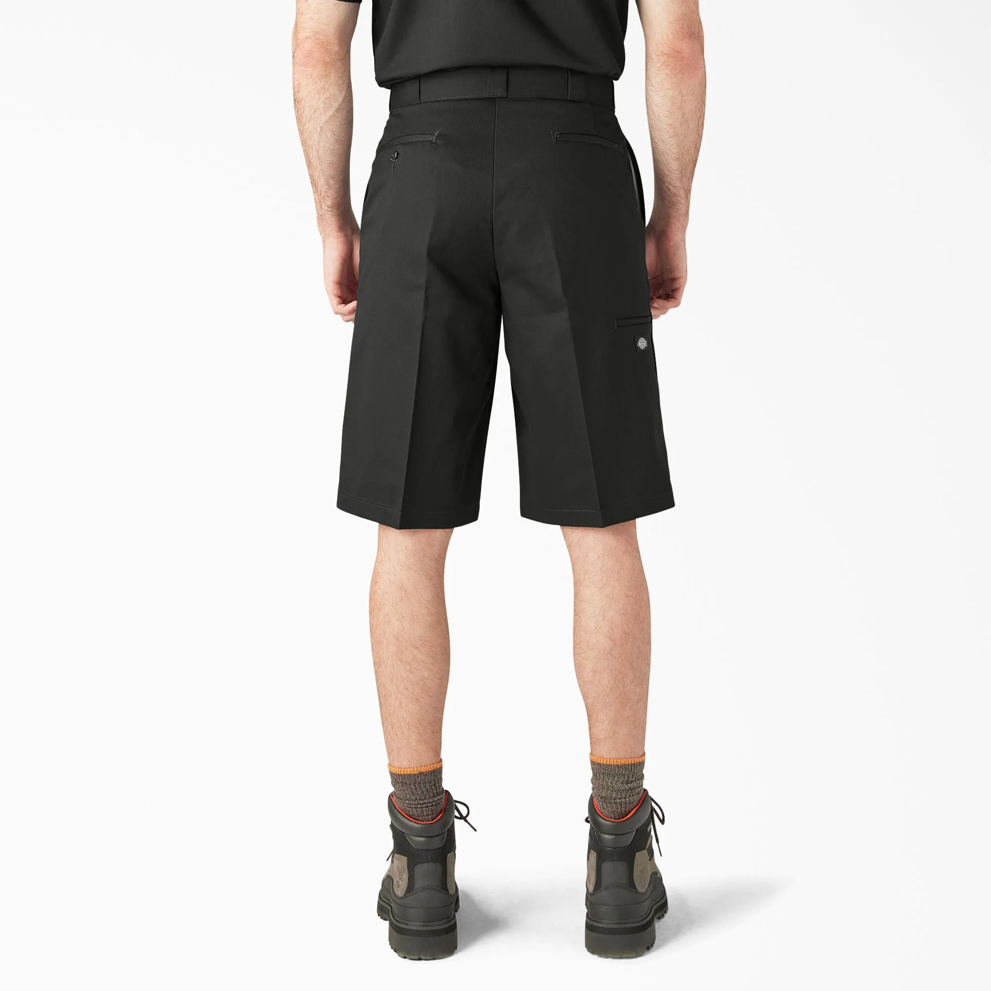 Men's Dickies Loose Fit Flat Front Work Shorts 13" 42283 -Black