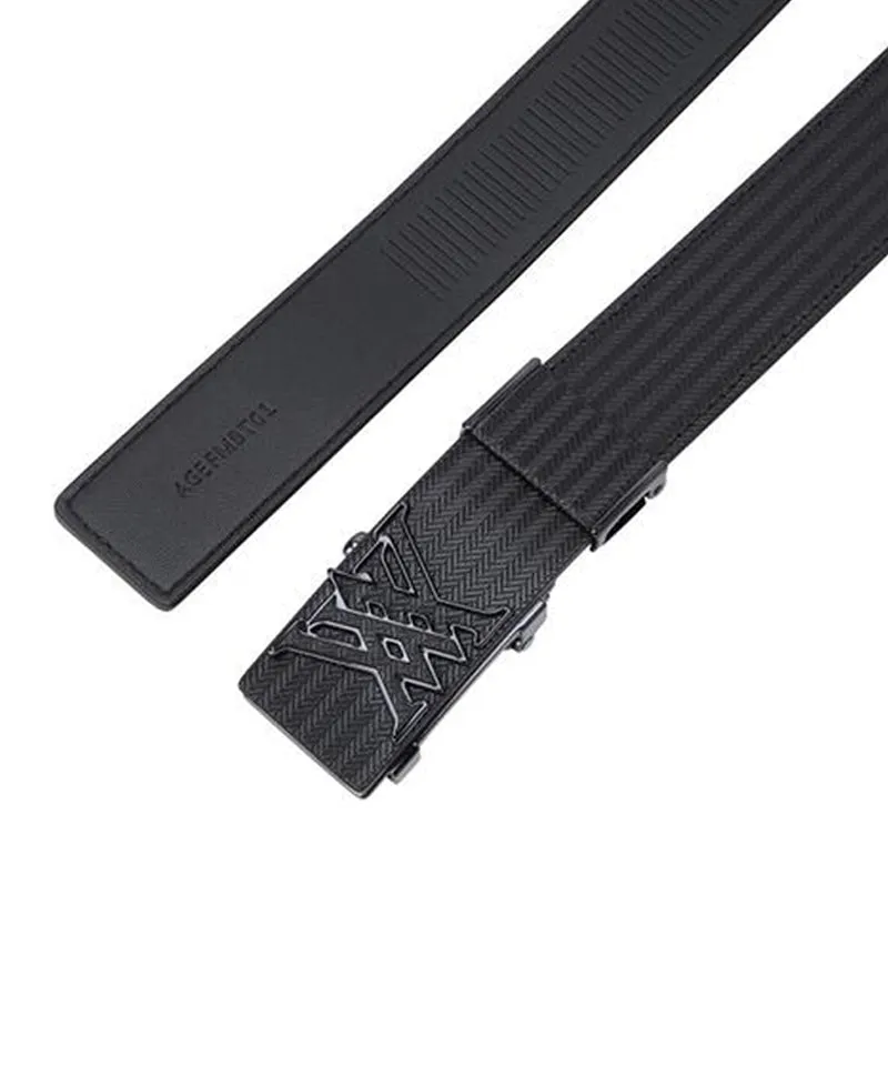 Men's Half Face Belt - Black