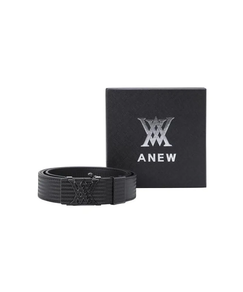 Men's Half Face Belt - Black
