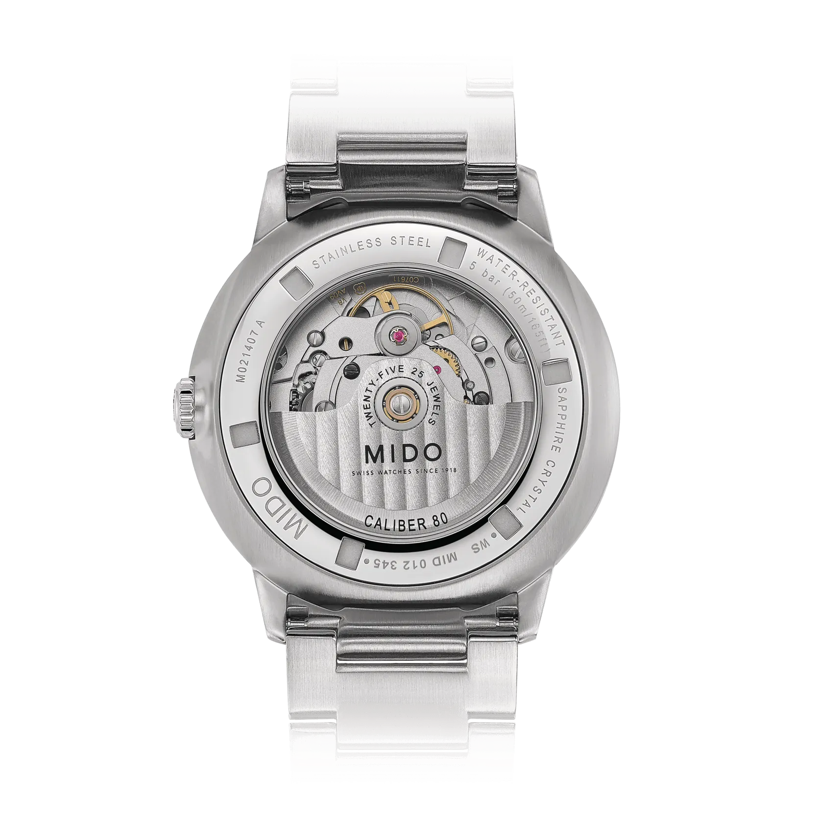 Mido Commander Gradient Automatic Skeleton Dial Men's Watch M0214071141100