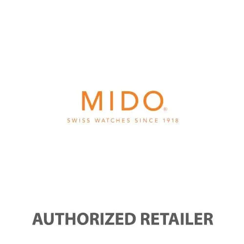 Mido Multifort TV 35mm Grey Dial Steel Unisex Watch M0493071108100