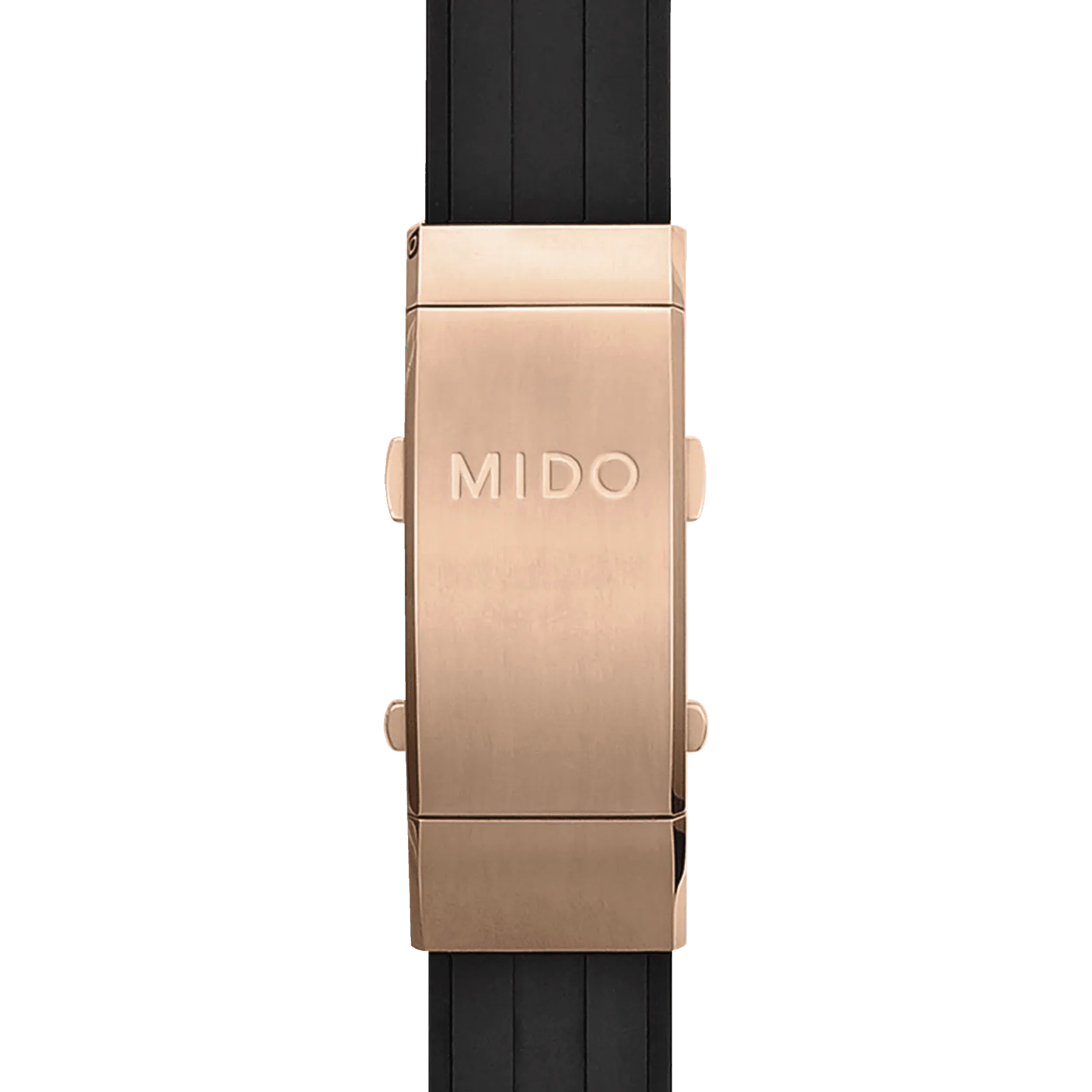 Mido Ocean Star 200 Rose Gold Black Strap Men's Watch M0264303705100
