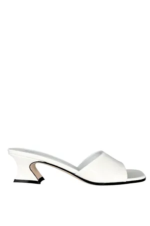 Mule Sandal | White