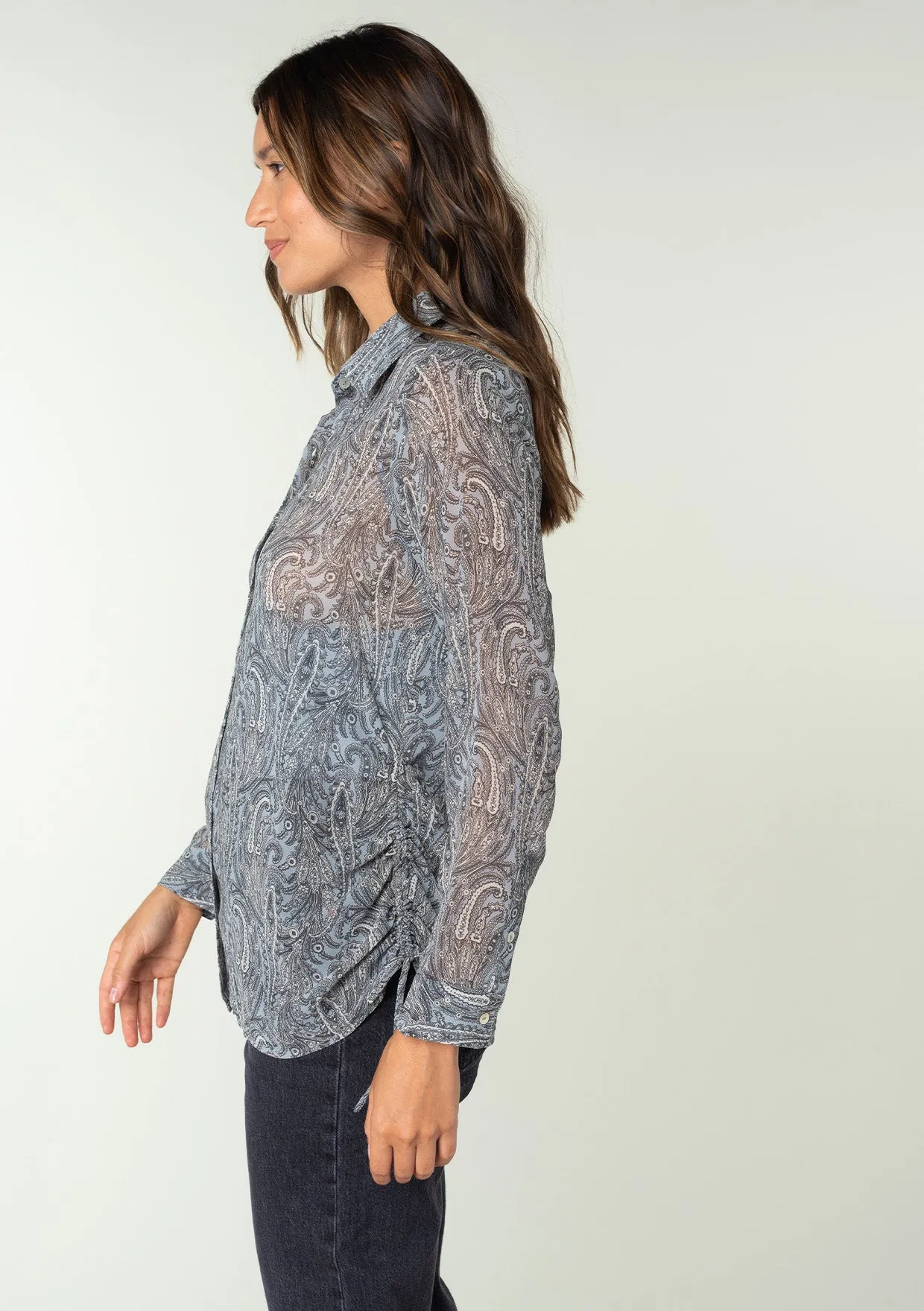My Time Ruched Shirt