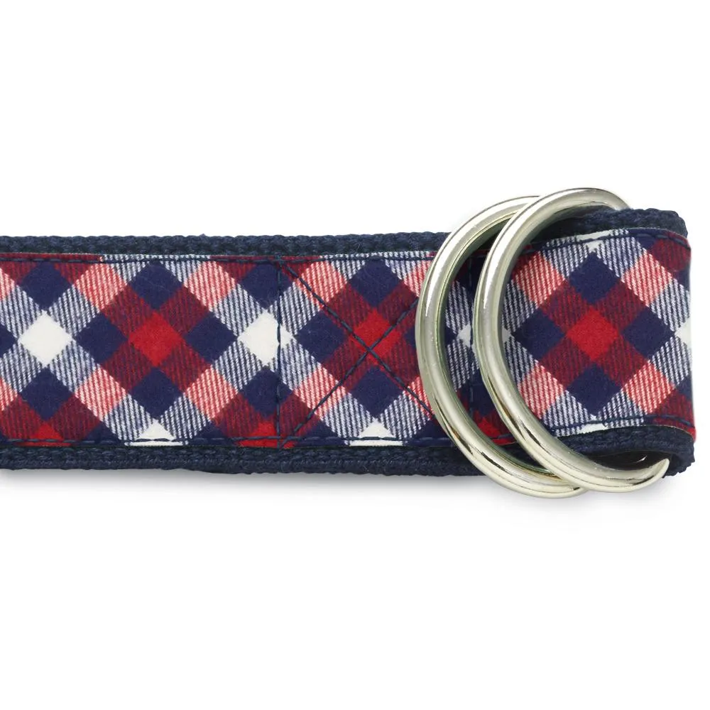 New Haven Red - D-Ring Belts