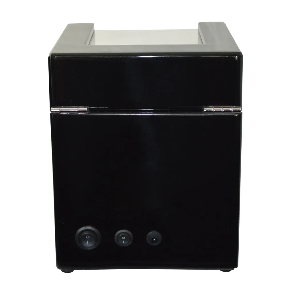 Pangaea D510 Double Watch Winder with LED Lights - Black
