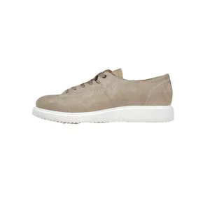 Paul Smith Mens Koko Taupe Suede Low Top Sneakers