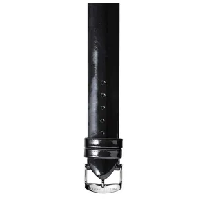 PHILIP STEIN Signature Black Patent Leather Strap Size 1