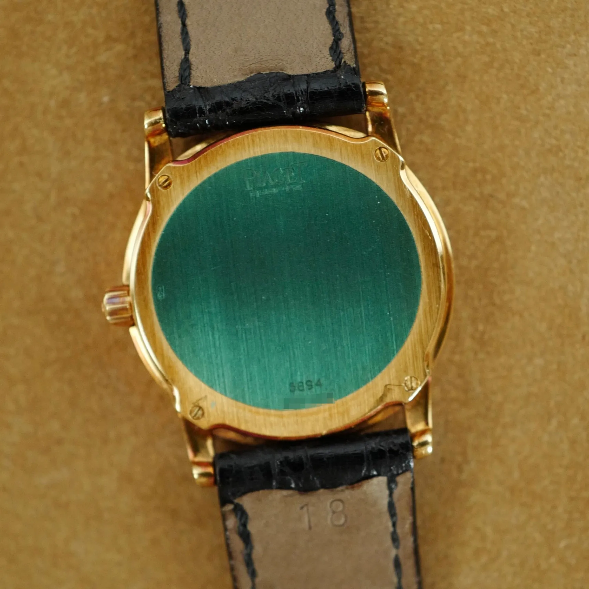 Piaget Yellow Gold Watch Ref. 5894 in New Old Stock Condition