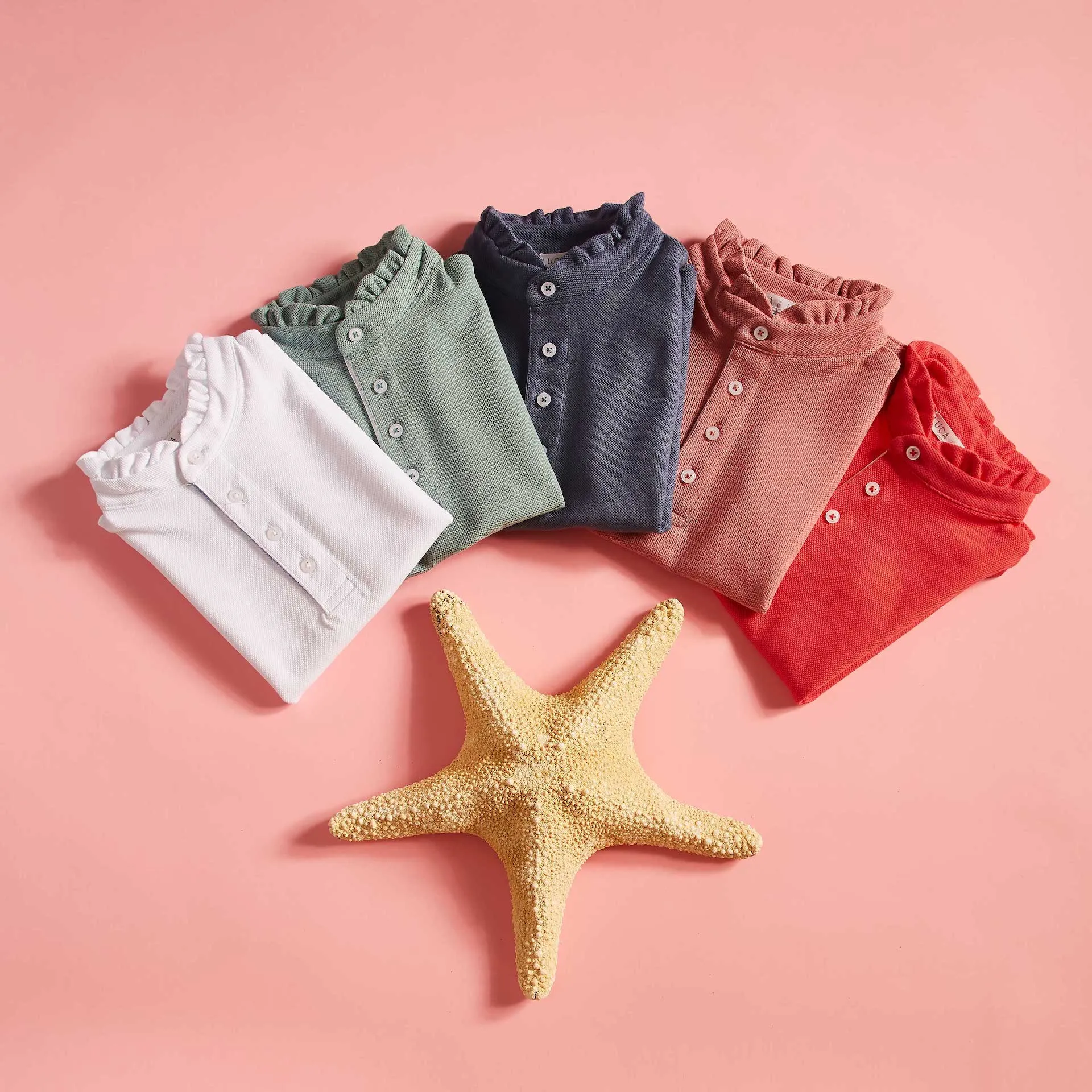 PINK MENORCA POLO SHIRT