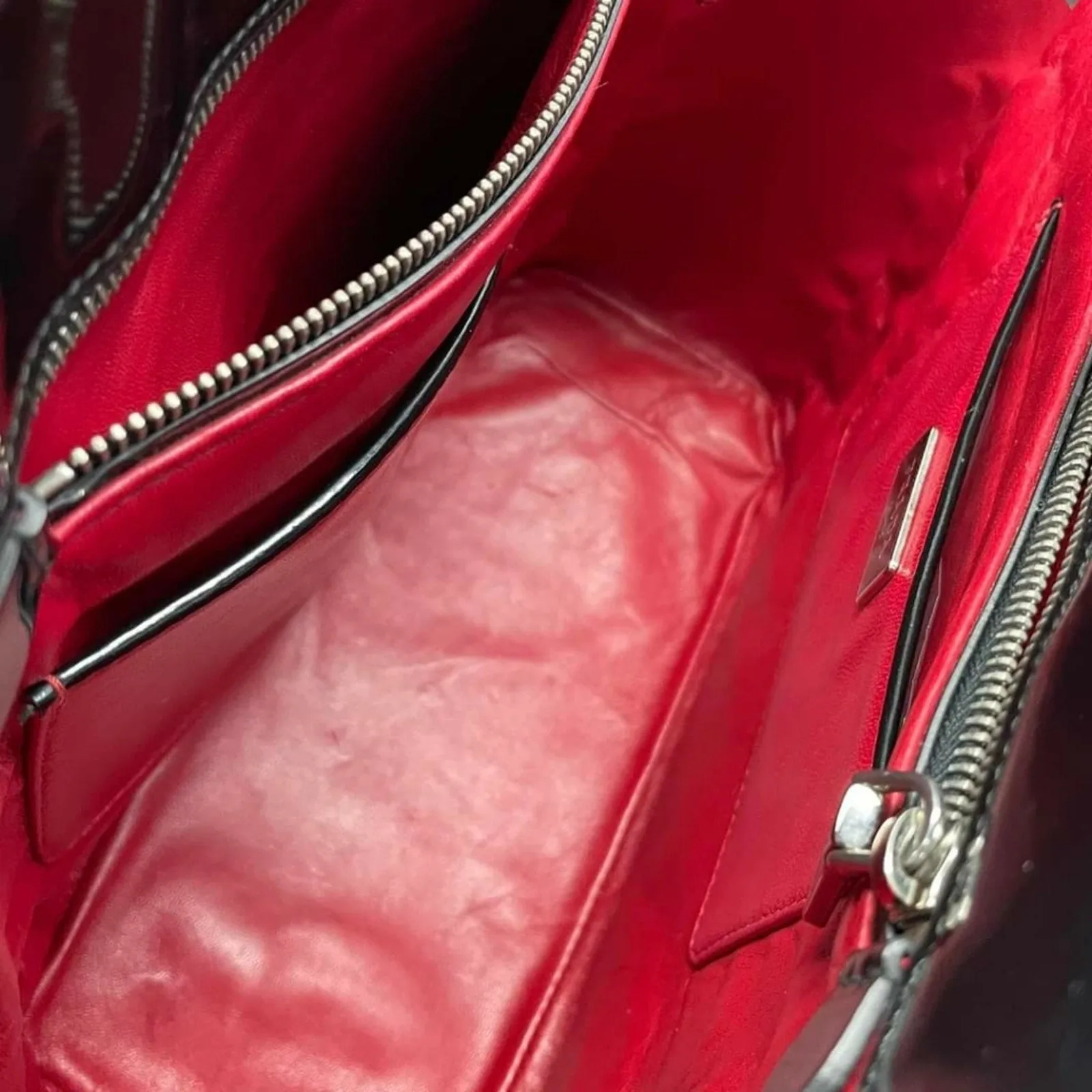 Prada Patent Leather Tote Bag
