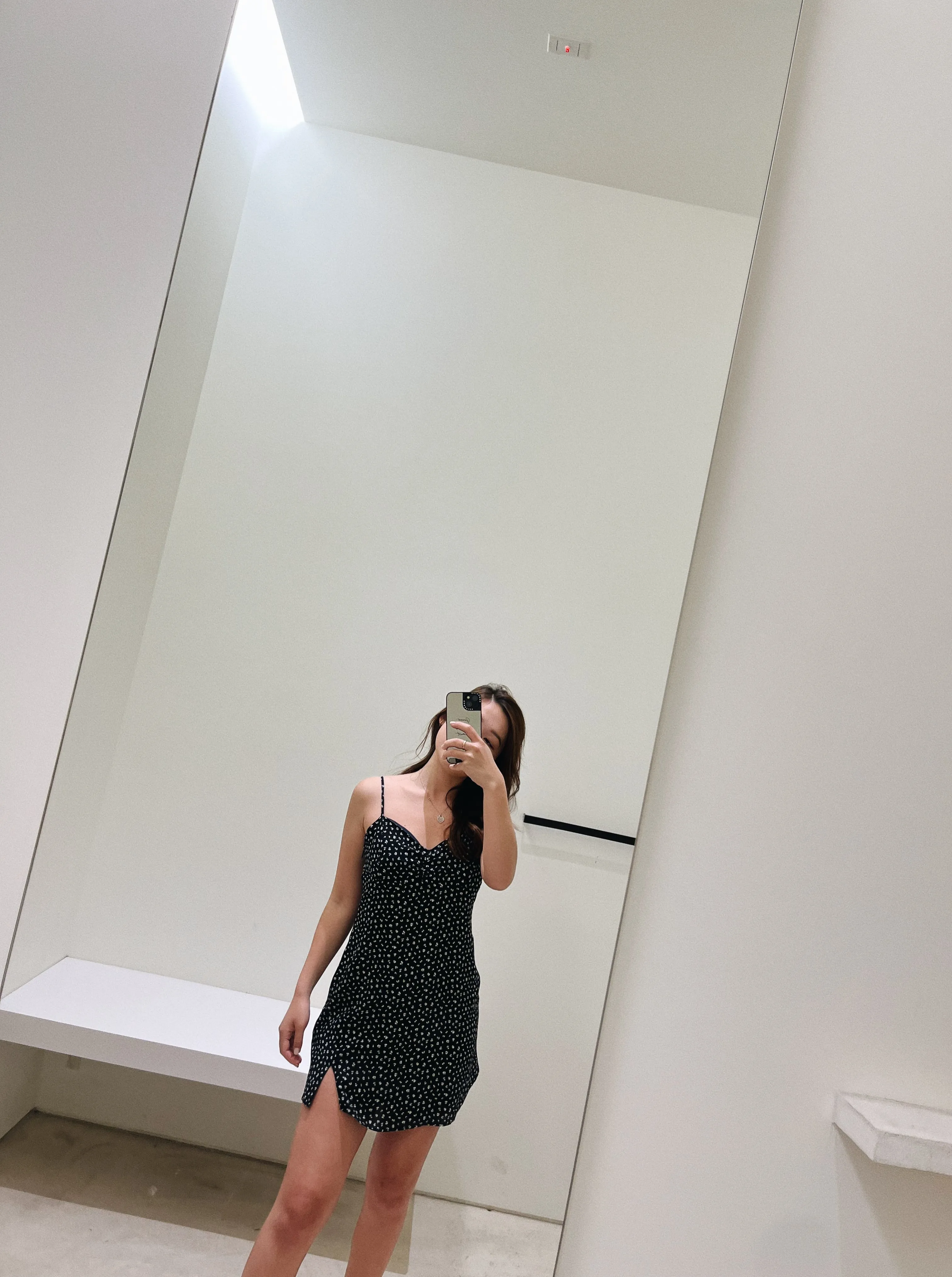 Printed Mini Dress