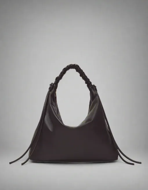 Proenza Schouler Large Drawstring Shoulder Bag- Black