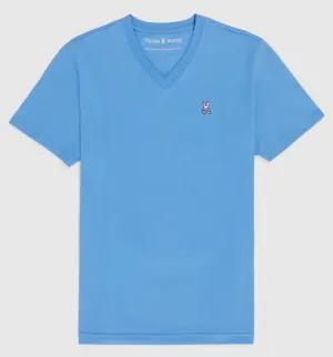 Psycho Bunny Classic V Neck - Mountain Sky