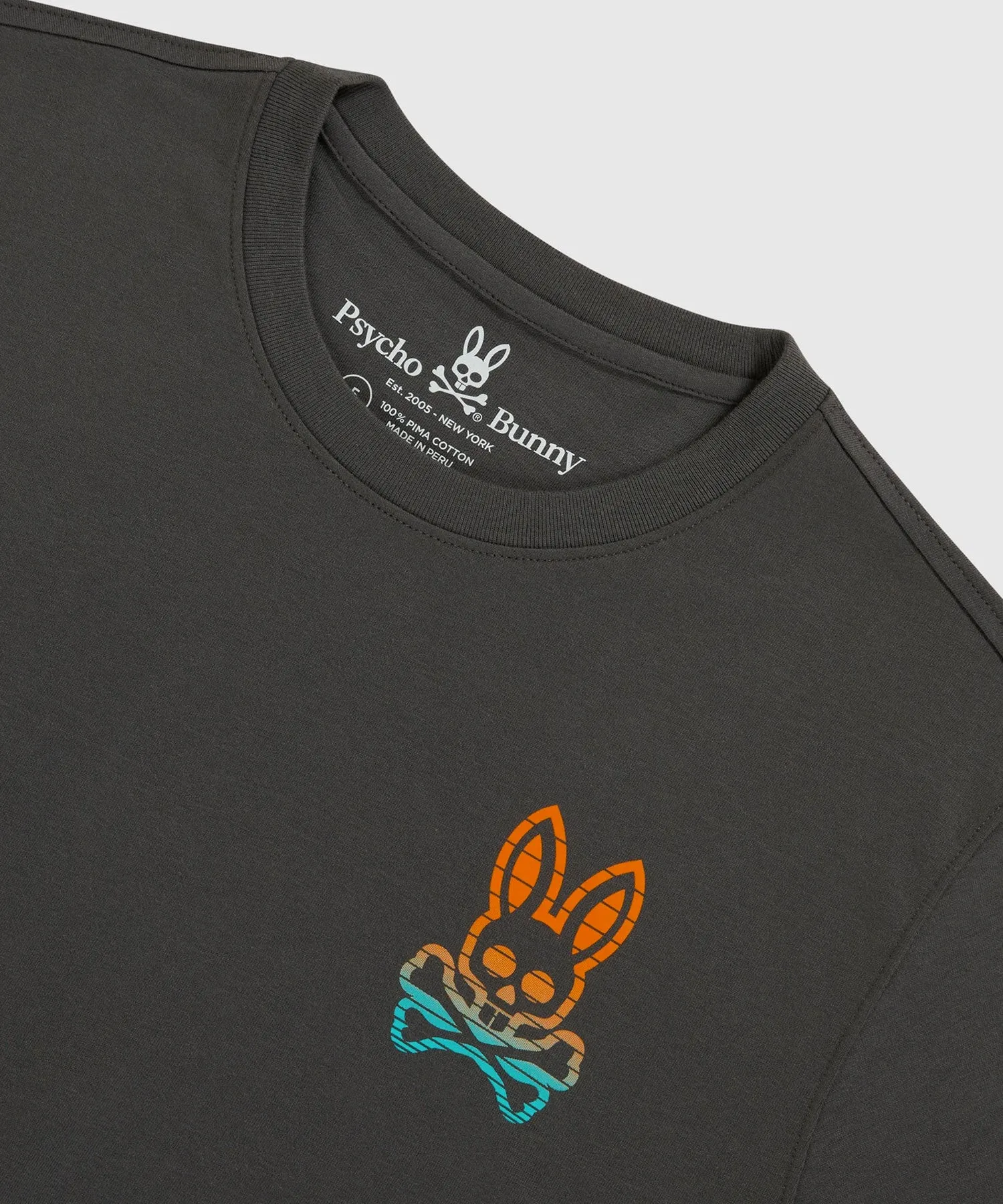 Psycho Bunny Egremont Long Sleeve Tee - Magnet