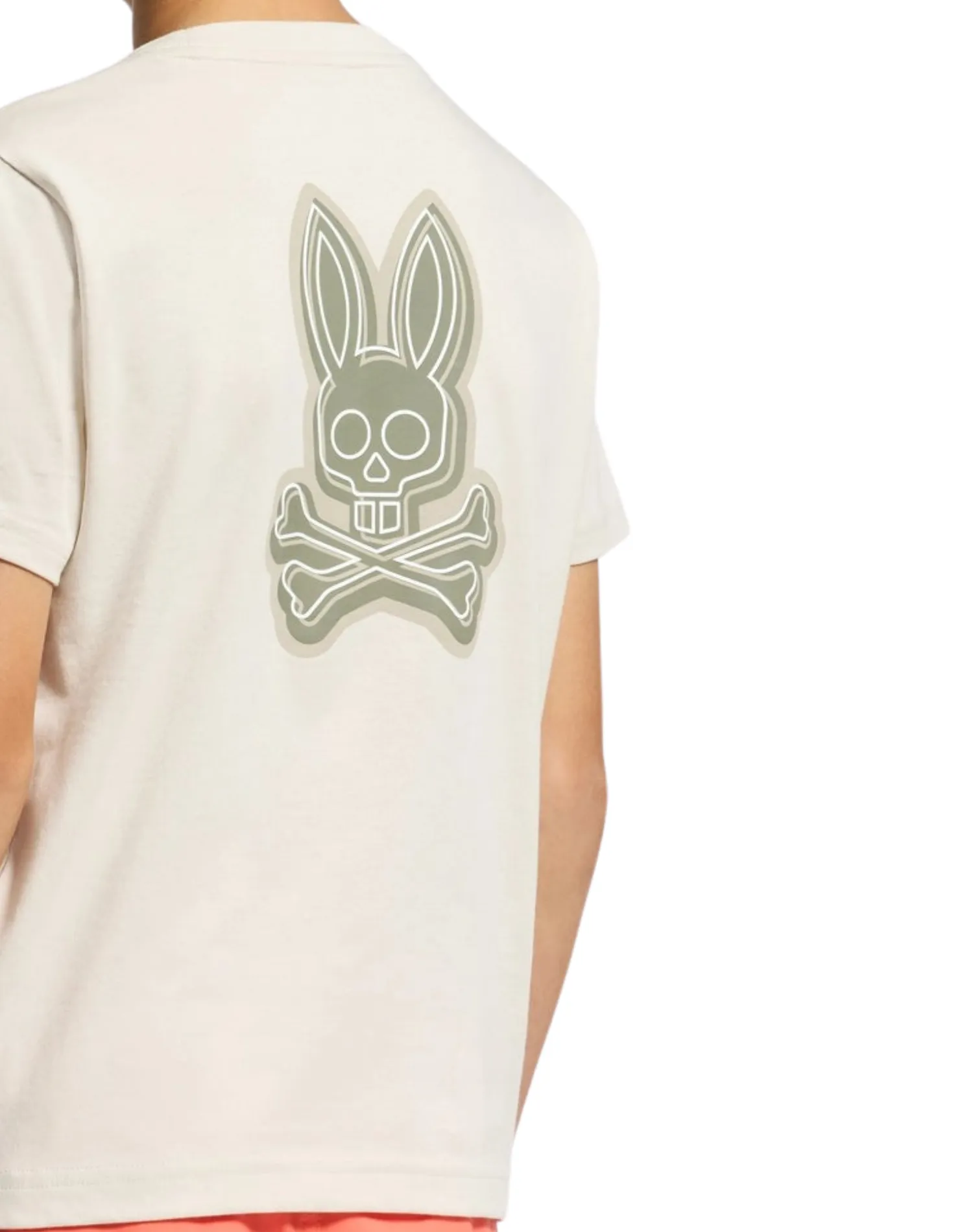 Psycho Bunny Sydney Back Graphic Tee - Natural Linen